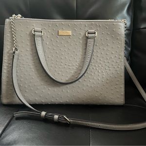 Kate spade loden Bristol drive ostrich satchel